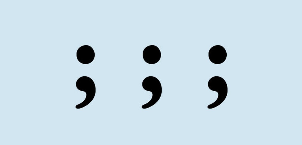 Semicolons